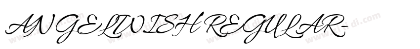 ANGELWISH REGULAR字体转换